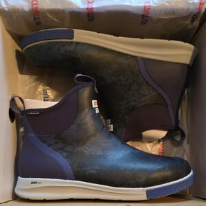 XTRATUF Men's Durable Blue Camo Boots